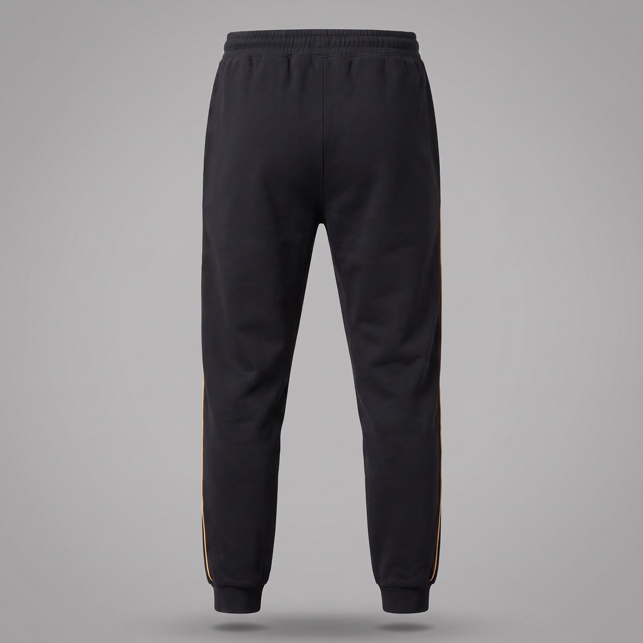 Track Pants in black, back view